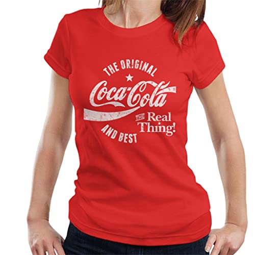 All+Every Coca Cola The Original and The Best White Logo Women's T-Shirt von All+Every