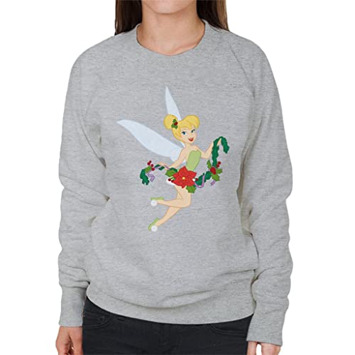 All+Every Disney Christmas Tinkerbell Decorate Peter Pan Women's Sweatshirt von All+Every