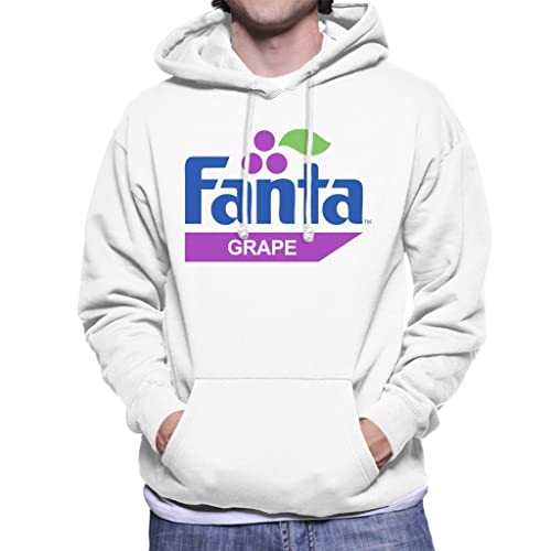 All+Every Fanta Grape Retro 1980s Logo Men's Hooded Sweatshirt von All+Every