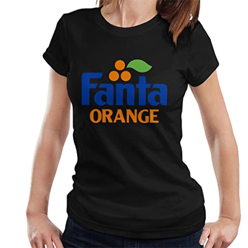 All+Every Fanta Orange 1980s Retro Logo Women's T-Shirt von All+Every