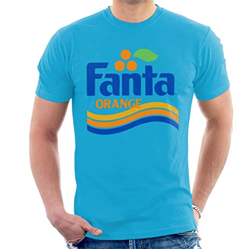 All+Every Fanta Orange 1980s Retro Wave Logo Men's T-Shirt von All+Every