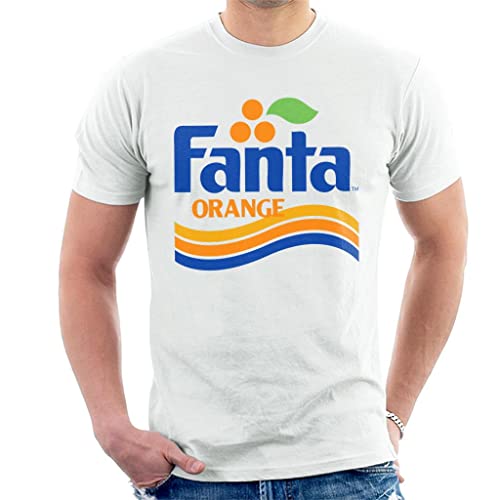 All+Every Fanta Orange 1980s Retro Wave Logo Men's T-Shirt von All+Every