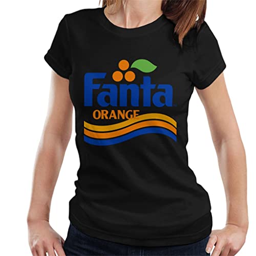 All+Every Fanta Orange 1980s Retro Wave Logo Women's T-Shirt von All+Every