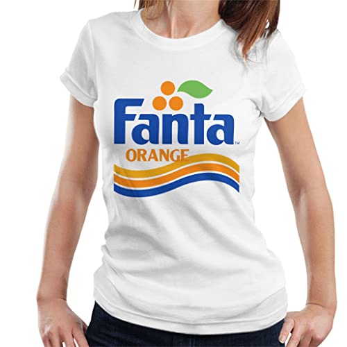 All+Every Fanta Orange 1980s Retro Wave Logo Women's T-Shirt von All+Every