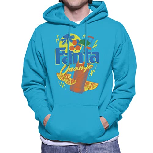 All+Every Fanta Orange Bottle 90s Summer Men's Hooded Sweatshirt von All+Every