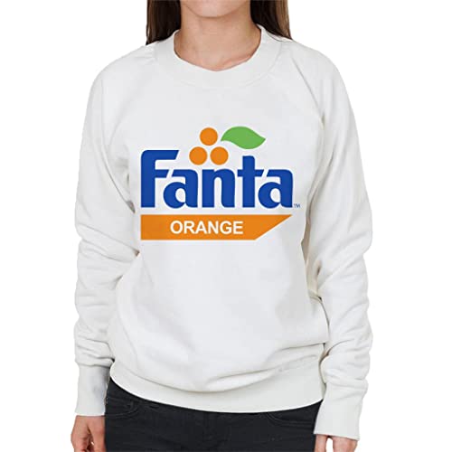 All+Every Fanta Orange Retro 1980s Logo Women's Sweatshirt von All+Every