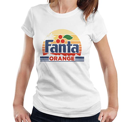 All+Every Fanta Retro Sunset Logo Women's T-Shirt von All+Every