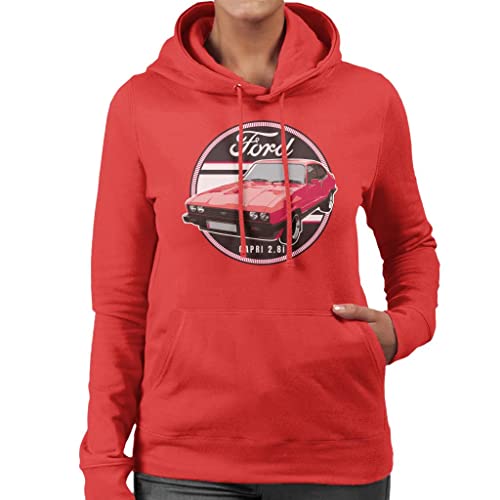 All+Every Ford Capri Red 2 8I Women's Hooded Sweatshirt von All+Every