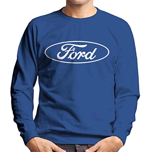 All+Every Ford Classic White Logo Men's Sweatshirt von All+Every