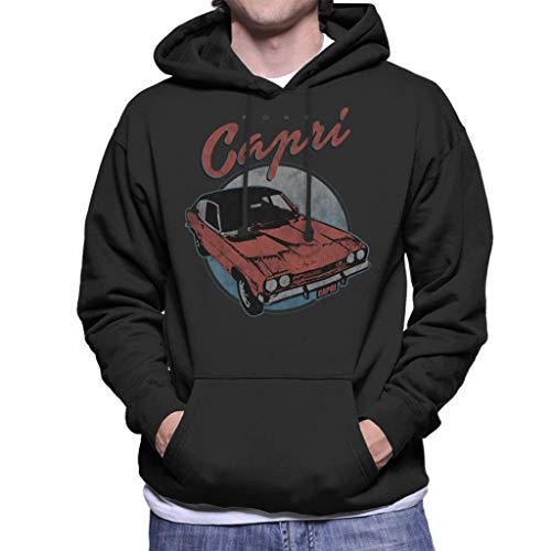 All+Every Ford Red Capri Men's Hooded Sweatshirt von All+Every