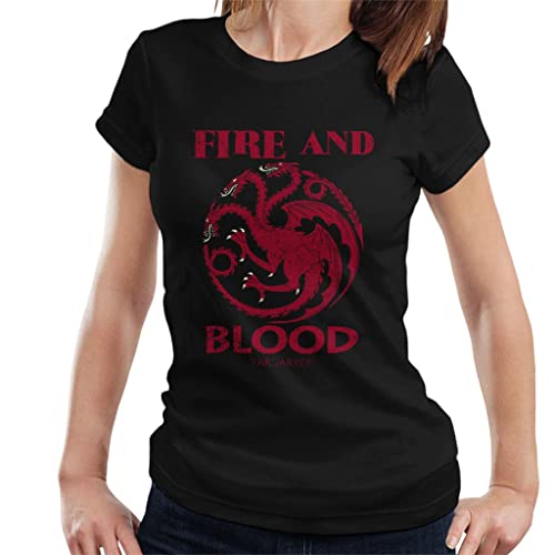 All+Every Game of Thrones Targaryen Fire and Blood Women's T-Shirt von All+Every