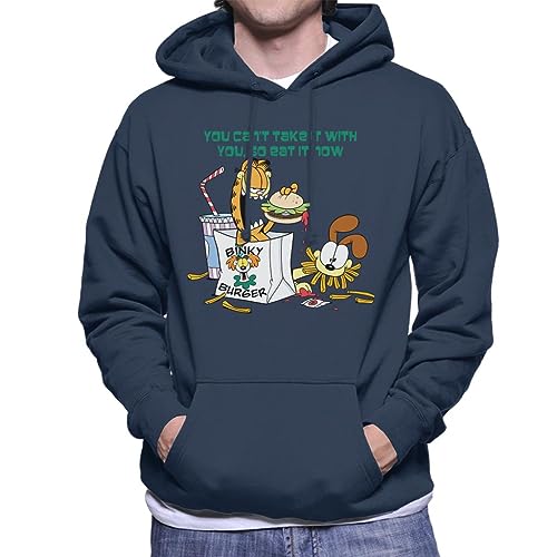 All+Every Garfield Burger Eat It Now Men's Hooded Sweatshirt von All+Every