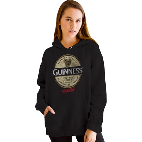 All+Every Guinness Stout Label Logo Women's Hooded Sweatshirt von All+Every