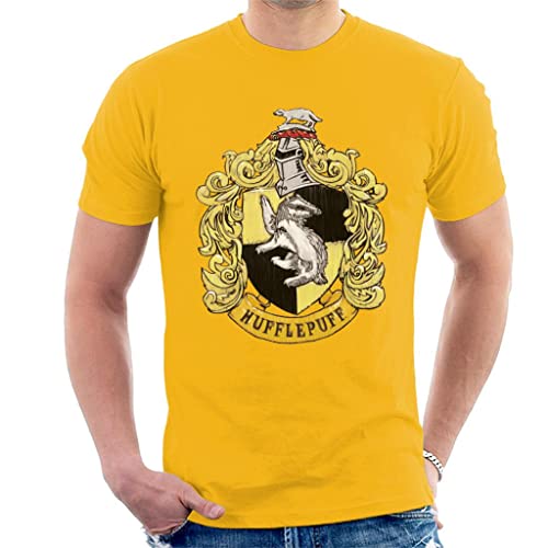 All+Every Harry Potter Hufflepuff House Crest Men's T-Shirt von All+Every