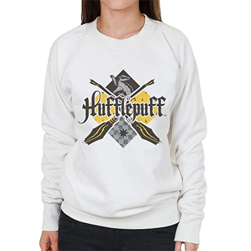 All+Every Harry Potter Hufflepuff Quidditch Crest Women's Sweatshirt von All+Every