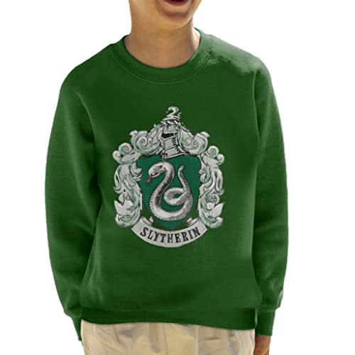 All+Every Harry Potter Slytherin House Crest Kid's Sweatshirt von All+Every