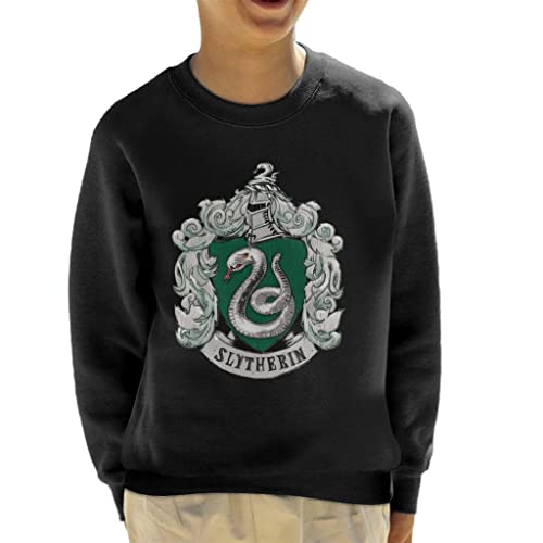 All+Every Harry Potter Slytherin House Crest Kid's Sweatshirt von All+Every