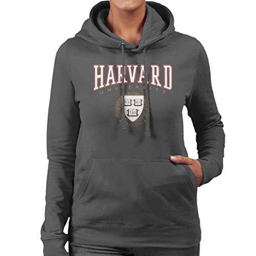 All+Every Harvard University Classic Crest Women's Hooded Sweatshirt von All+Every