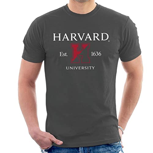 All+Every Harvard University Est 1636 Two Tone Logo Men's T-Shirt von All+Every