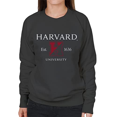 All+Every Harvard University Est 1636 Two Tone Logo Women's Sweatshirt von All+Every