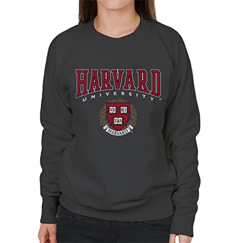 All+Every Harvard University Red Veritas Crest Women's Sweatshirt von All+Every