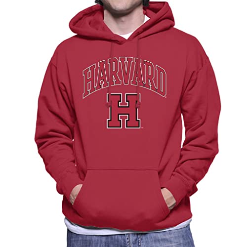 All+Every Harvard University Varsity Sports Logo Men's Hooded Sweatshirt von All+Every