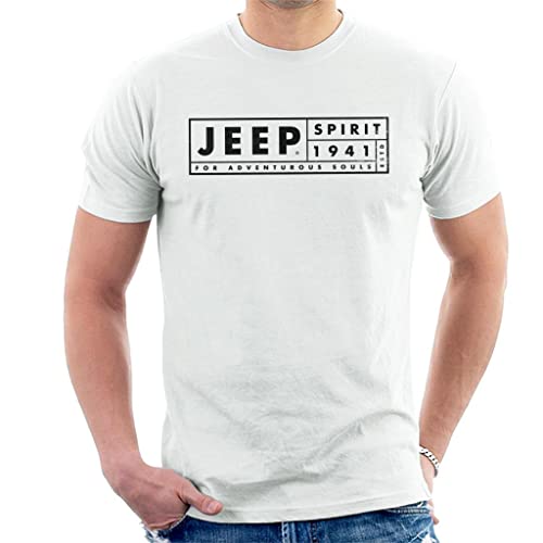 All+Every Jeep Spirit 1941 Estd for Adventurous Souls Dark Logo Men's T-Shirt von All+Every