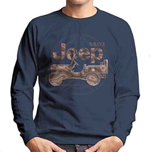 All+Every Jeep Willys MA Star Men's Sweatshirt All+Every Jeep Willys MA Star Men's Sweatshirt von All+Every