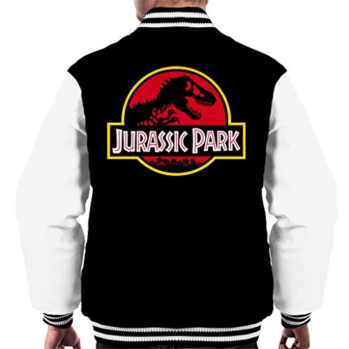 All+Every Jurassic Park Classic Yellow Outline Logo Men's Varsity Jacket von All+Every