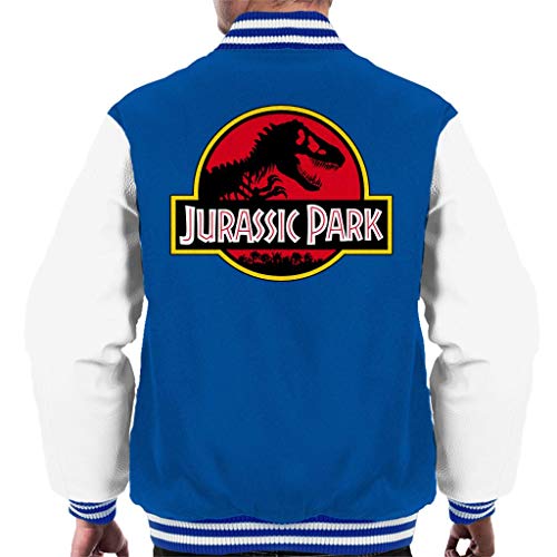 All+Every Jurassic Park Classic Yellow Outline Logo Men's Varsity Jacket von All+Every