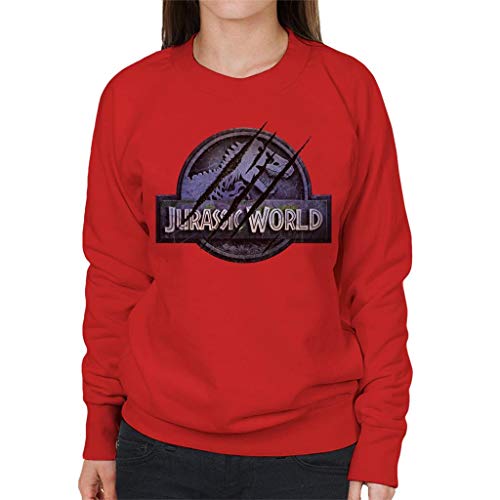 All+Every Jurassic Park Jurassic World Logo Claw Marks Women's Sweatshirt von All+Every