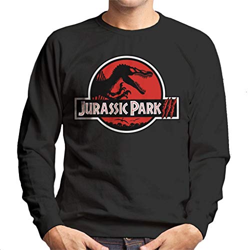 All+Every Jurassic Park White Outline Claw Marks Logo Men's Sweatshirt von All+Every