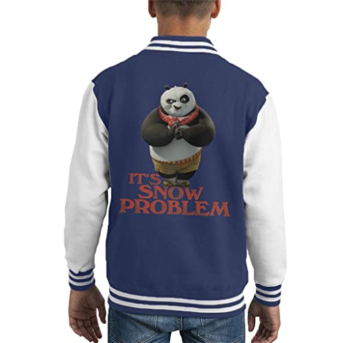 All+Every Kung Fu Panda Christmas It's Snow Problem Kid's Varsity Jacket von All+Every