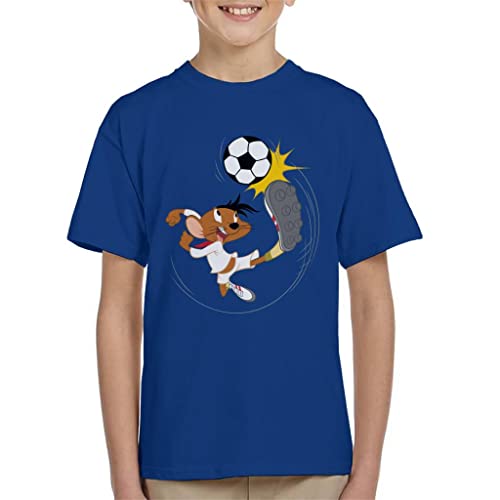 All+Every Looney Tunes Football Speedy Gonzales Kicking Ball Kid's T-Shirt von All+Every