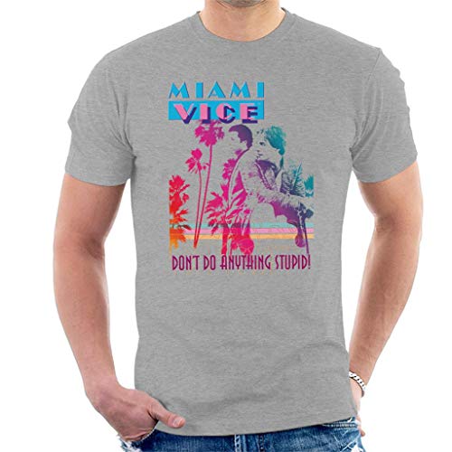 All+Every Miami Vice Dont Do Anything Stupid Men's T-Shirt von All+Every
