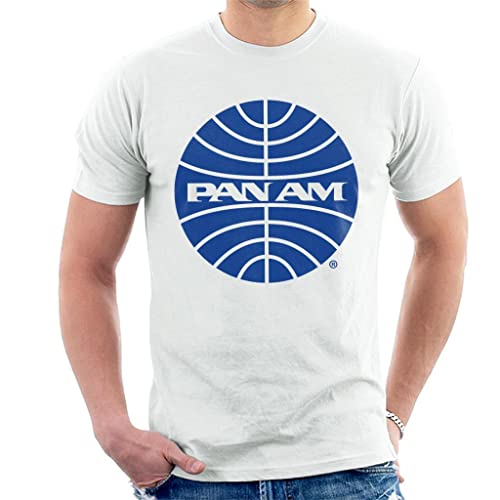 All+Every Pan Am Blue Outline Logo Men's T-Shirt All+Every Pan Am Blue Outline Logo Men's T-Shirt von All+Every