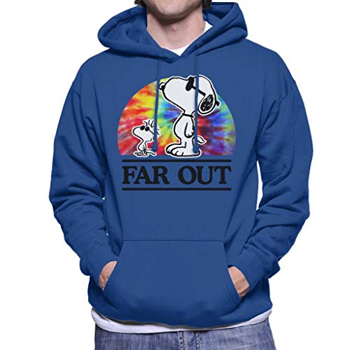 All+Every Peanuts Far Out Snoopy & Woodstock Men's Hooded Sweatshirt von All+Every