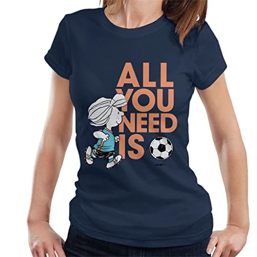 All+Every Peanuts Football Peppermint Patty All You Need is Football Women's T-Shirt von All+Every