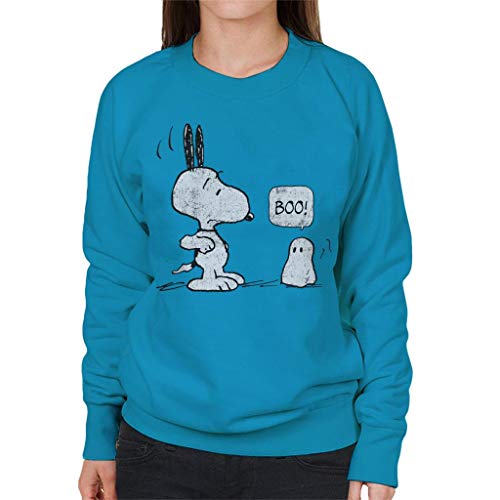 All+Every Peanuts Halloween Ghost Fright Snoopy Women's Sweatshirt von All+Every