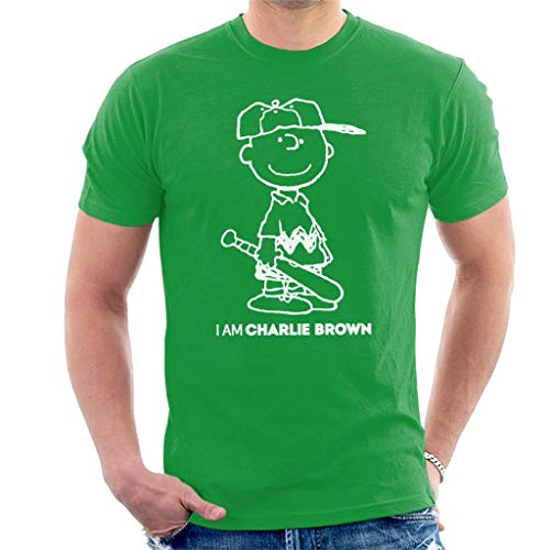 All+Every Peanuts I Am Charlie Brown White Text Men's T-Shirt von All+Every