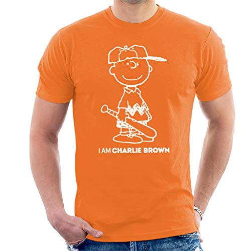 All+Every Peanuts I Am Charlie Brown White Text Men's T-Shirt von All+Every