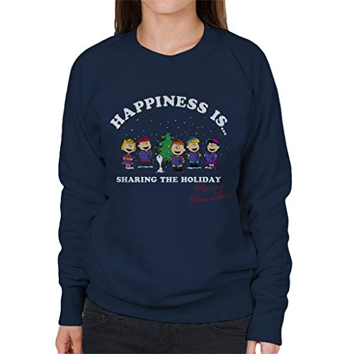 All+Every Peanuts Sharing The Holiday Christmas Women's Sweatshirt von All+Every