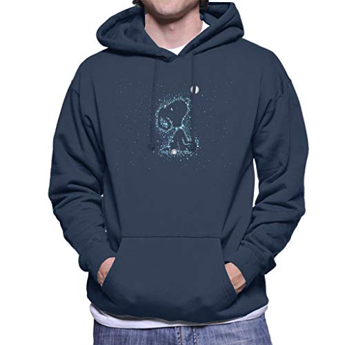 All+Every Peanuts Snoopy Astronomical Outline Men's Hooded Sweatshirt von All+Every