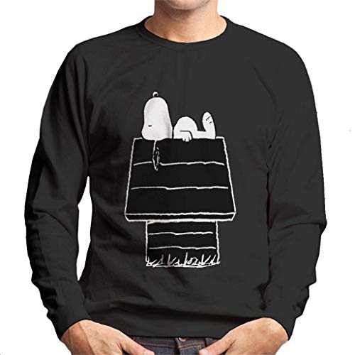 All+Every Peanuts Snoopy Black and White Kennel Men's Sweatshirt von All+Every