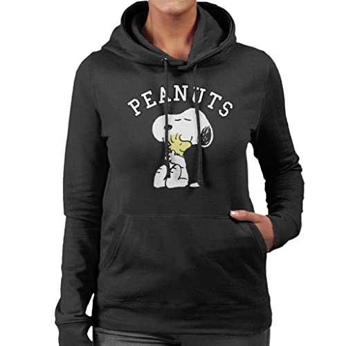 All+Every Peanuts Snoopy Hugs Woodstock Women's Hooded Sweatshirt von All+Every