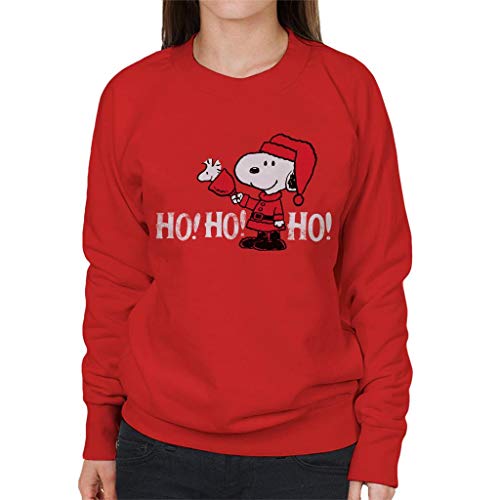 All+Every Peanuts Snoopy In A Santa Suit Ho Ho Ho Women's Sweatshirt von All+Every