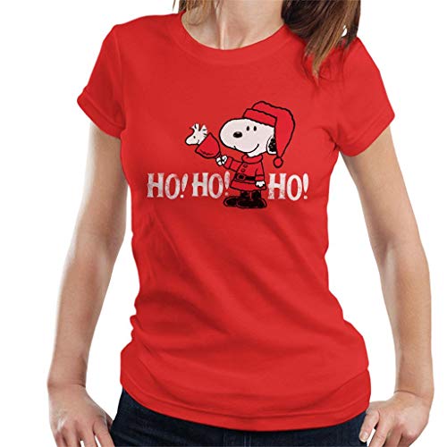 All+Every Peanuts Snoopy In A Santa Suit Ho Ho Ho Women's T-Shirt von All+Every