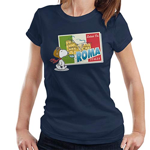 All+Every Peanuts Snoopy In Roma Italy Women's T-Shirt von All+Every