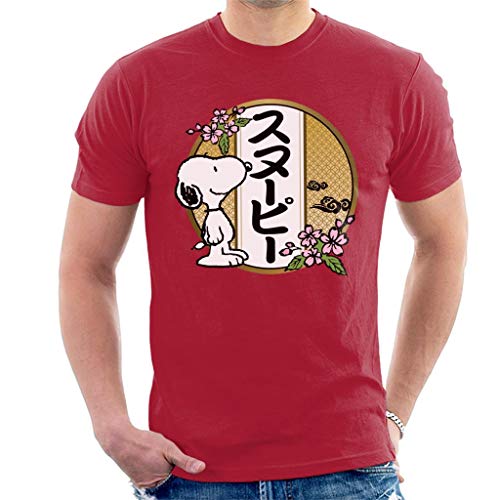 All+Every Peanuts Snoopy Kanji Flowers Men's T-Shirt von All+Every