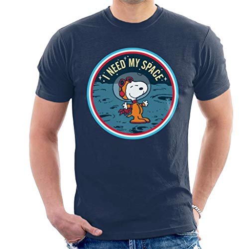 All+Every Peanuts Snoopy On The Moon I Need My Space Men's T-Shirt von All+Every